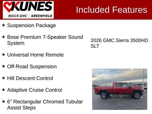2026 GMC Sierra 3500 SLT