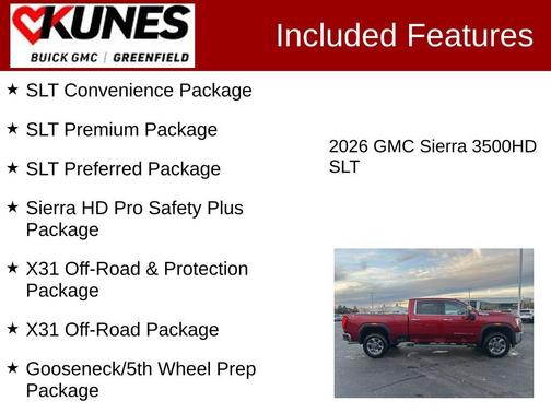 2026 GMC Sierra 3500 SLT