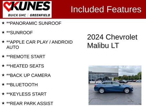 2024 Chevrolet Malibu FWD 1LT