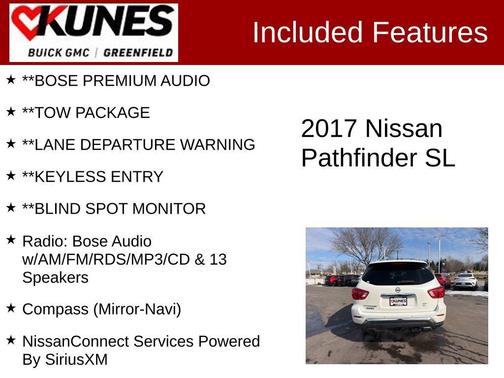 2017 Nissan Pathfinder SL
