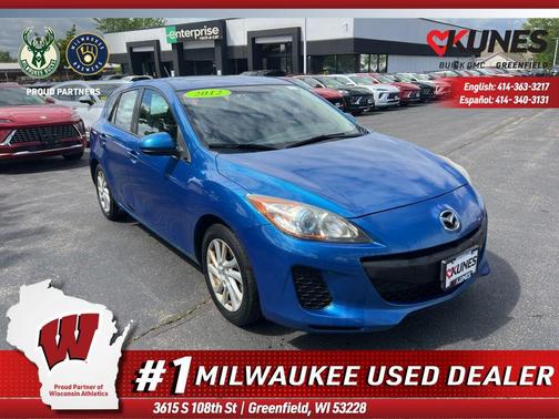 Black Mica 2012 Mazda Mazda3 i Touring