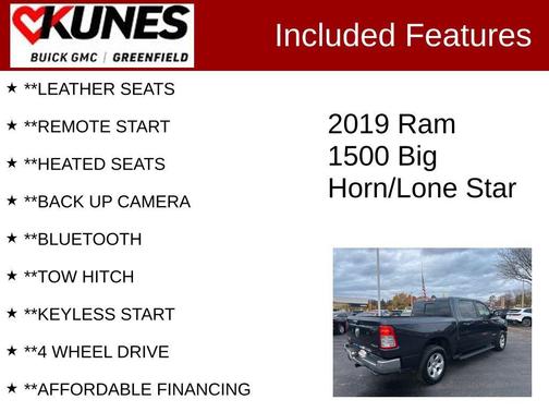 2019 RAM 1500 Big Horn