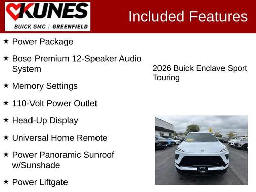 2026 Buick Enclave Sport Touring