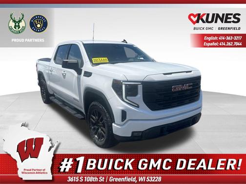 Summit White 2026 GMC Sierra 1500 Elevation