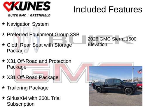 2026 GMC Sierra 1500 Elevation