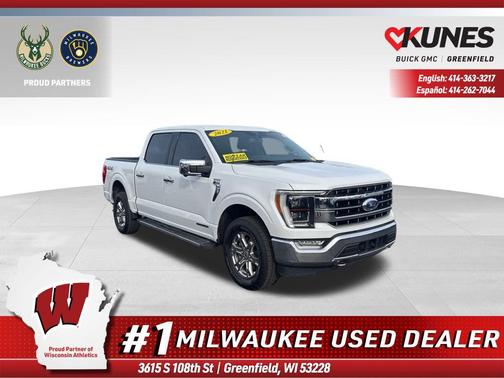 Oxford White 2021 Ford F-150 Lariat