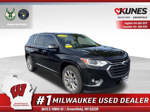 Black Metallic 2019 Chevrolet Traverse Premier