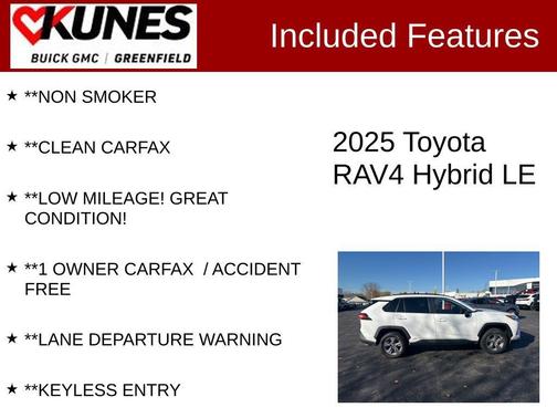 2025 Toyota RAV4 Hybrid LE