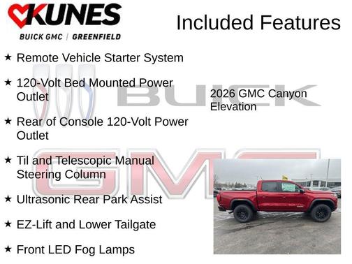 2026 GMC Canyon Elevation