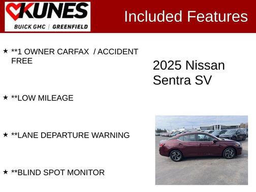 2025 Nissan Sentra SV