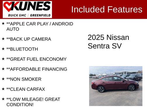 2025 Nissan Sentra SV