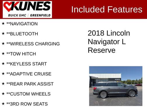 2018 Lincoln Navigator L Reserve