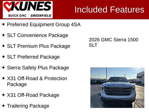 2026 GMC Sierra 1500 SLT