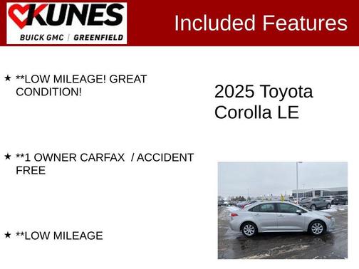 2025 Toyota Corolla LE