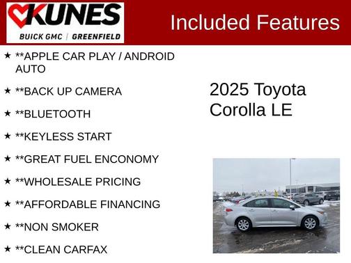 2025 Toyota Corolla LE