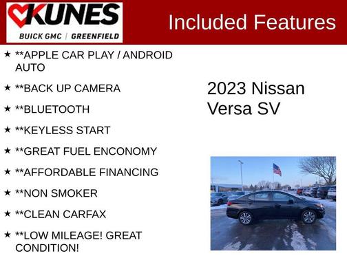 2023 Nissan Versa 1.6 SV