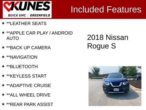 2018 Nissan Rogue S