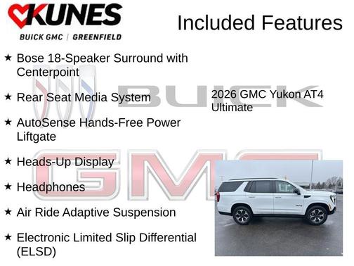2026 GMC Yukon 4WD AT4 Ultimate