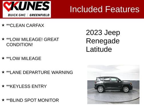 2023 Jeep Renegade Latitude