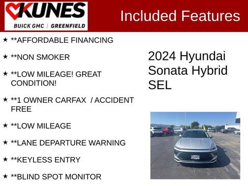 2024 Hyundai SONATA Hybrid SE
