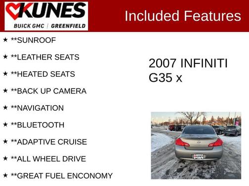 2007 INFINITI G35x Base