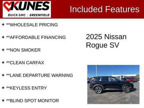 2025 Nissan Rogue SV