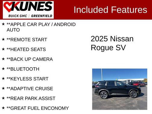 2025 Nissan Rogue SV