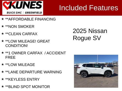 2025 Nissan Rogue SV