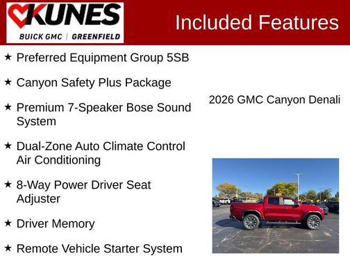 2026 GMC Canyon Denali