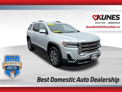 Quicksilver Metallic 2020 GMC Acadia FWD SLE