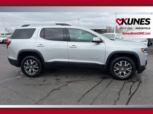 Quicksilver Metallic 2020 GMC Acadia FWD SLE