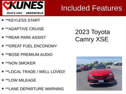 2023 Toyota Camry XSE