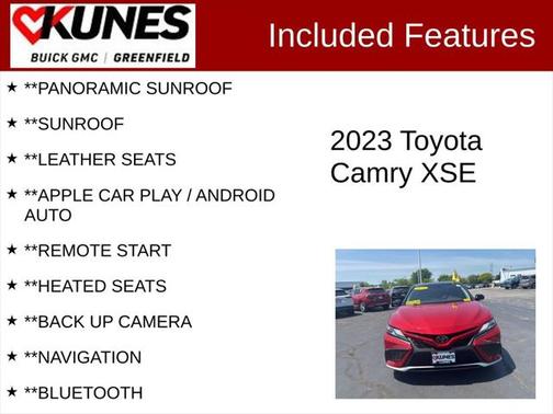 2023 Toyota Camry XSE