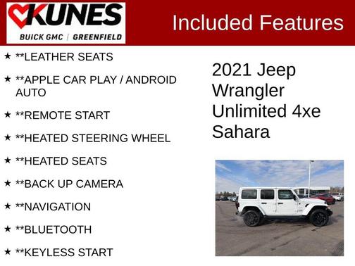 2021 Jeep Wrangler Unlimited 4xe Sahara