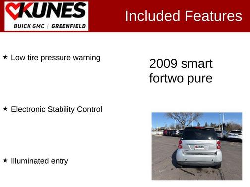 2009 smart ForTwo pure