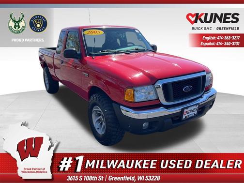 Bright Red Clearcoat 2005 Ford Ranger Edge SuperCab