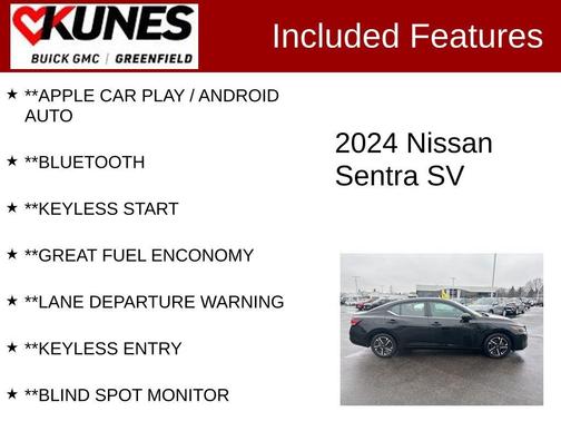 2024 Nissan Sentra SV