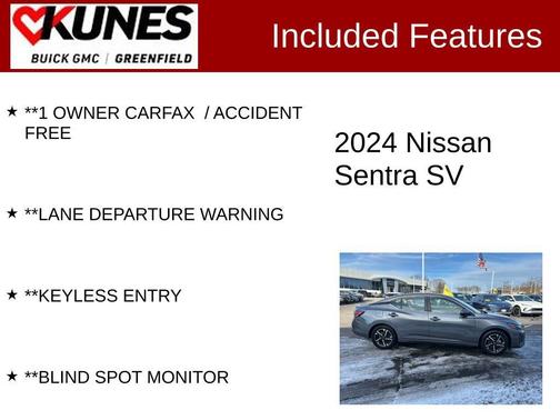 2024 Nissan Sentra SV