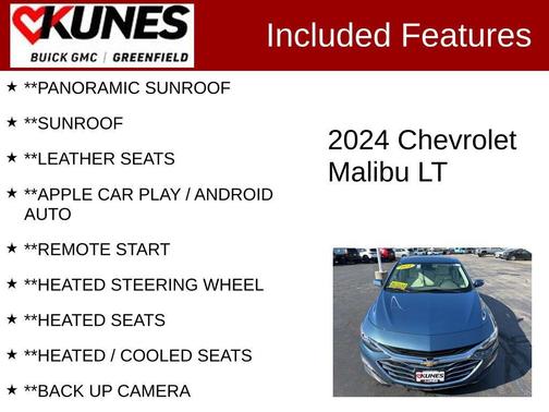 2024 Chevrolet Malibu FWD 2LT