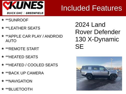 2024 Land Rover Defender 130 P400 X-Dynamic SE