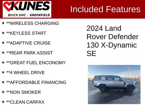 2024 Land Rover Defender 130 P400 X-Dynamic SE