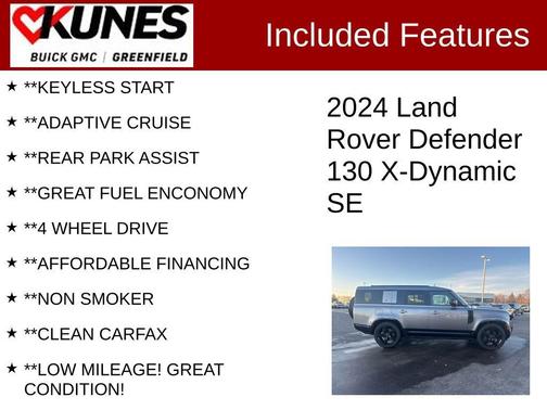 2024 Land Rover Defender 130 P400 X-Dynamic SE