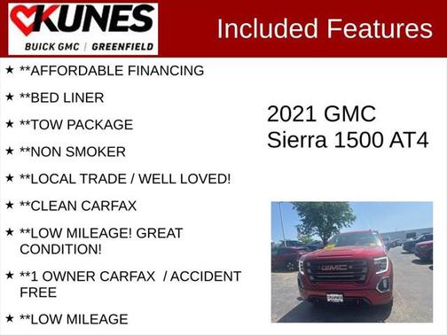 2021 GMC Sierra 1500 AT4