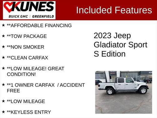 2023 Jeep Gladiator Sport S