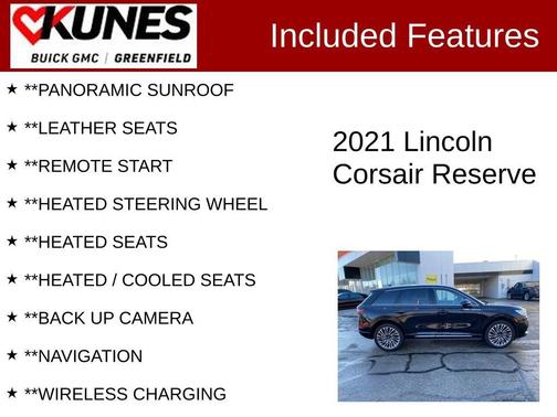 2021 Lincoln Corsair Reserve