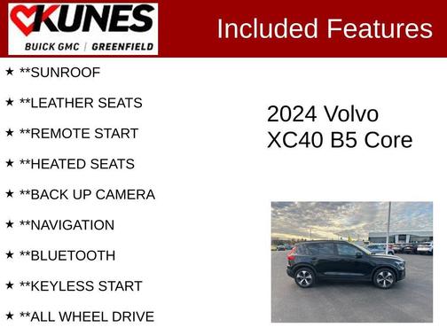 2024 Volvo XC40 B5 Core