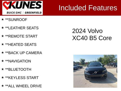 2024 Volvo XC40 B5 Core