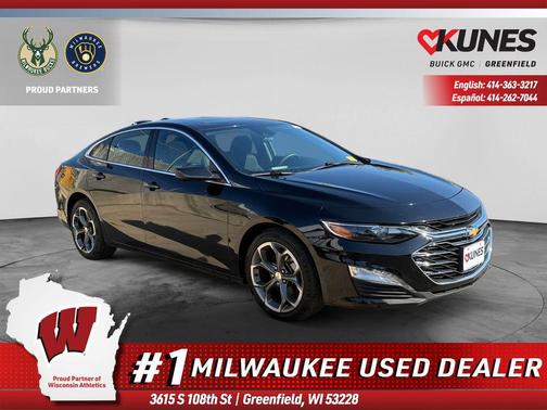 Black Metallic 2024 Chevrolet Malibu FWD 1LT