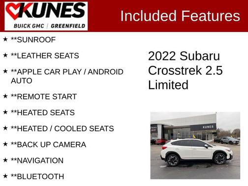 2022 Subaru Crosstrek Limited