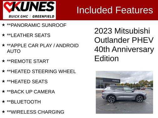 2023 Mitsubishi Outlander PHEV 40th Anniversary S-AWC